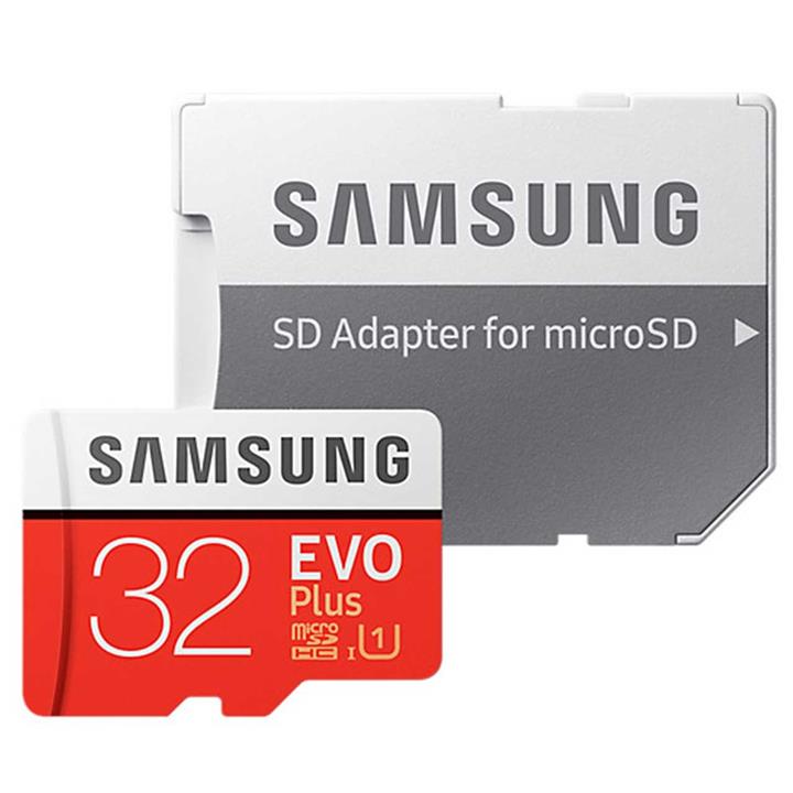 کارت حافظه microSDHC  مدل Evo Plus کلاس 10 استاندارد UHS-I U1 سرعت 95MBps  ظرفیت 32 گیگابایت به همراه آداپتور SD